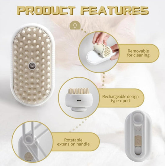 Afero zikoo™ GlideGroom Steam Brush